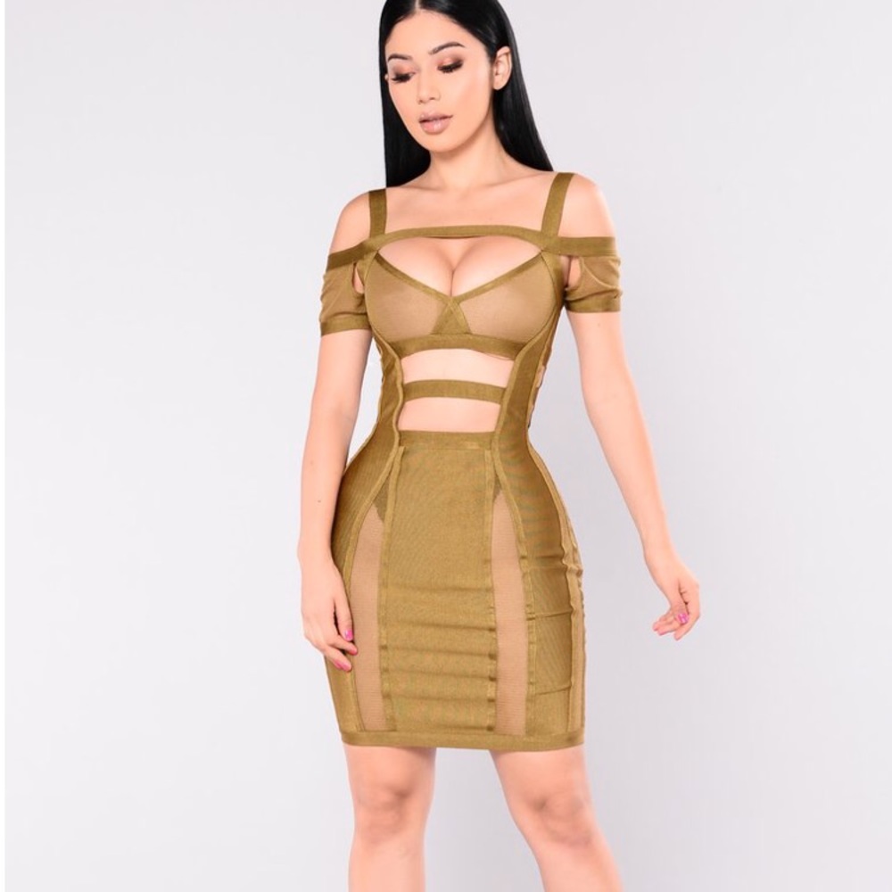 Bandage Mini dress